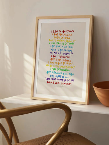 I can do Anything Unframed Print